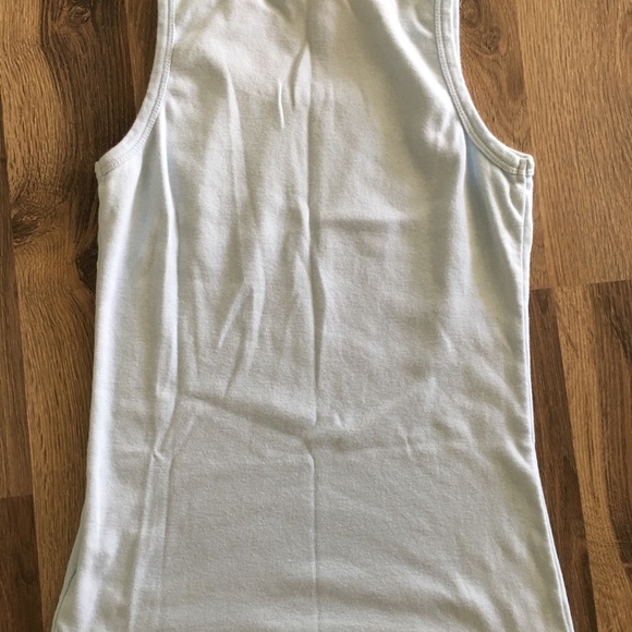 Vintage Tommy Hilfiger Light Blue Tank Top S - Picture 3 of 4